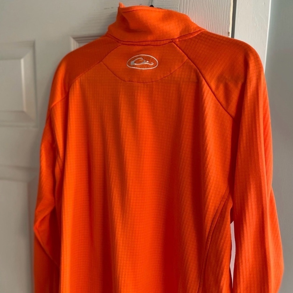 Drake Clemson Quarter Zip Pullover Medium - Picture 2 of 5